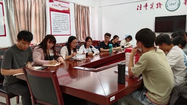 学习李希同志在仲恺农业工程学院调研讲话——化学化工学院学生党支部四月份主题学习教育活动